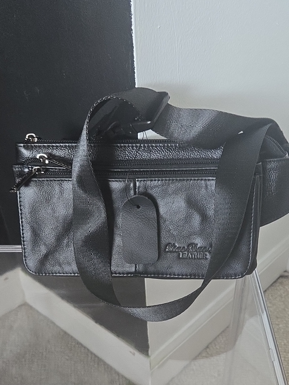 Xiao Unisex  Leather Belt Bag
